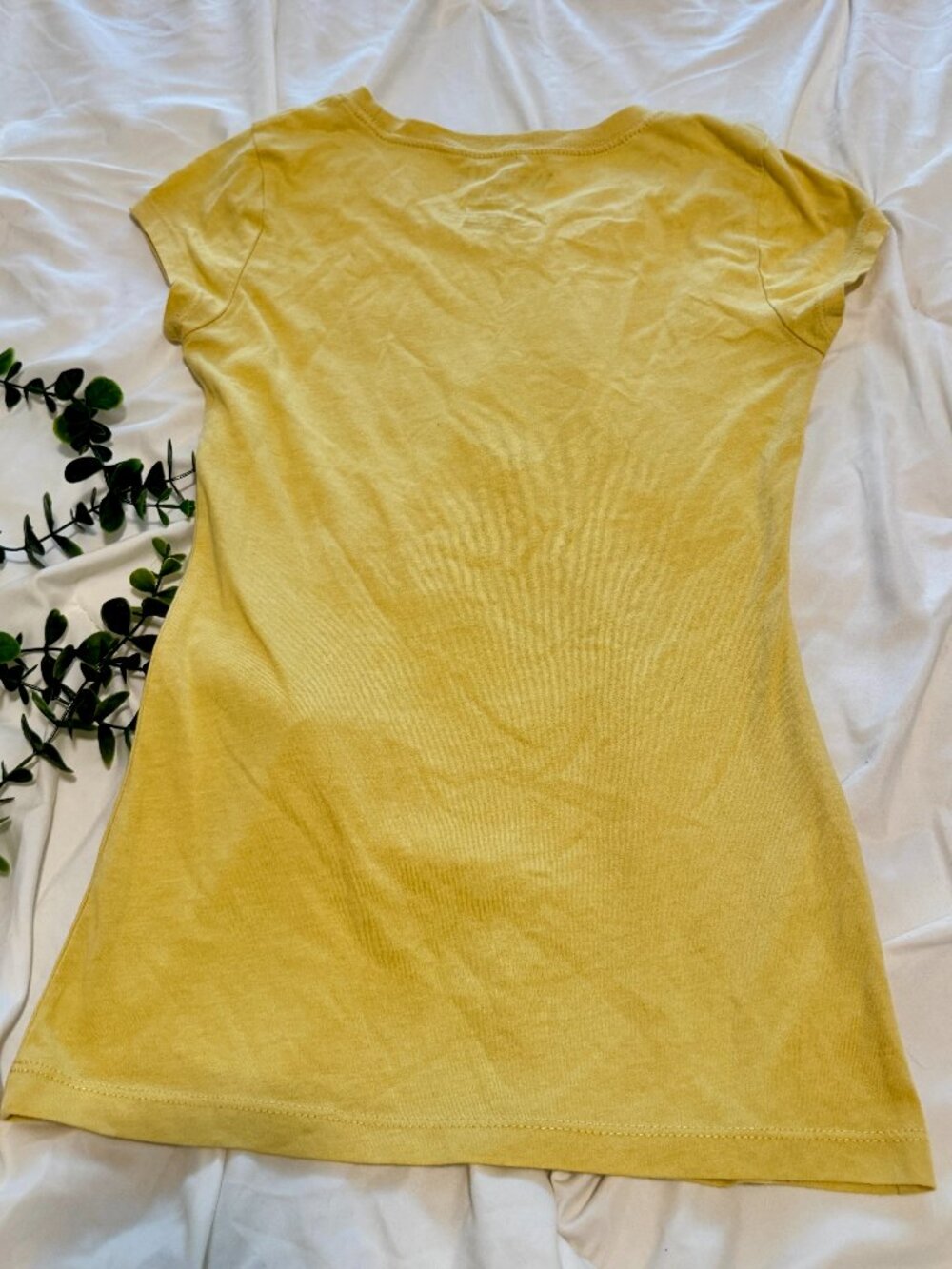 Positive Vibes Only! ✨ Yellow Graphic Tee - Picture 4 of 4